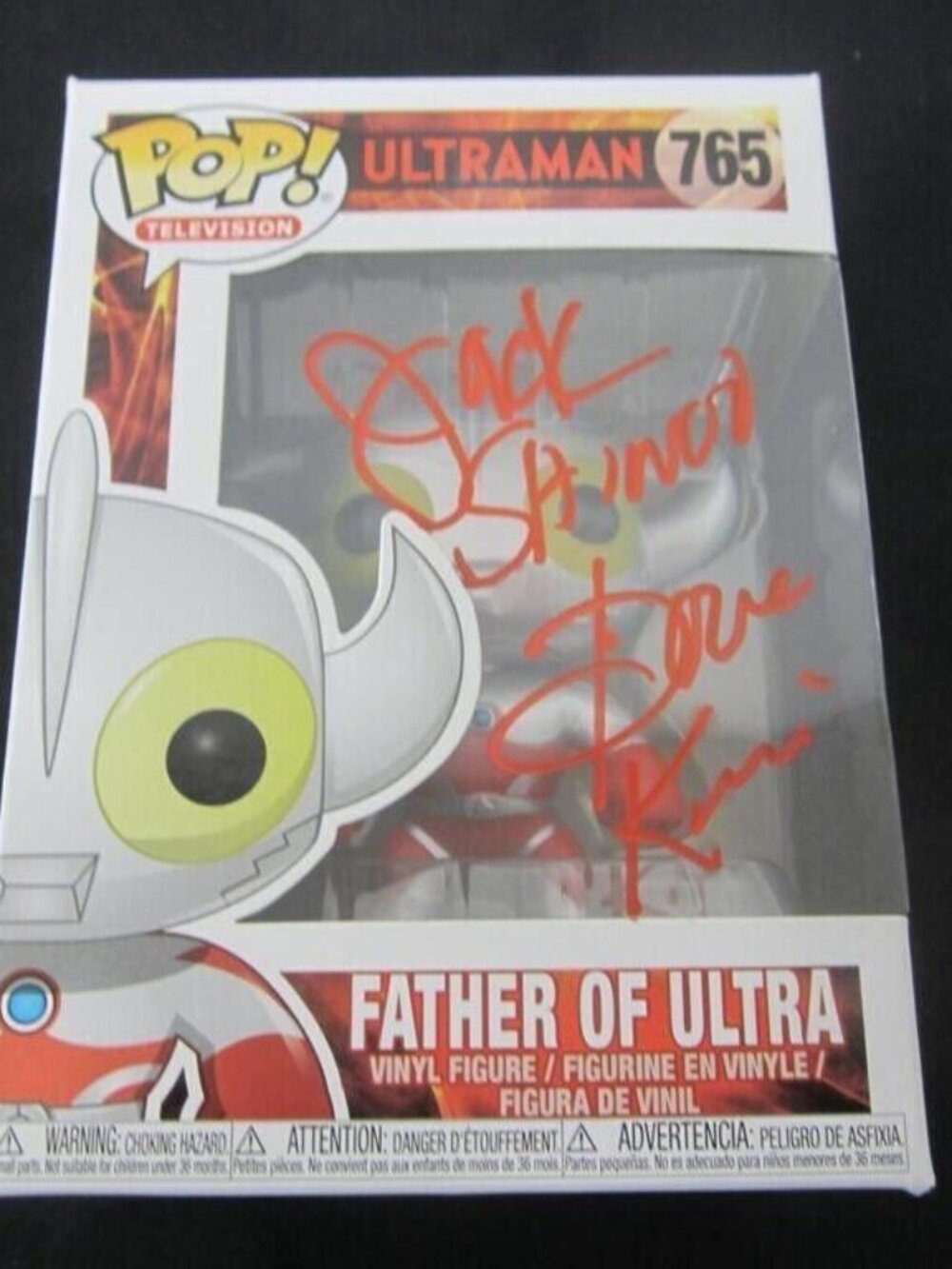 Dore Kraus signed Funko Pop! Ultraman: Father of Ultra #765 w/COA